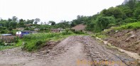 पर्वतको जलजलामा सिँगो बस्ती पहिरोले बिस्थापित